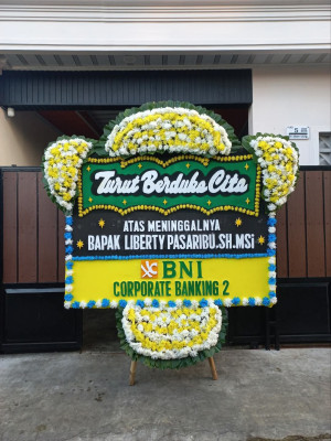Papan Bunga Duka di Karangmojo