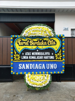 Papan Bunga Duka di Karangmojo