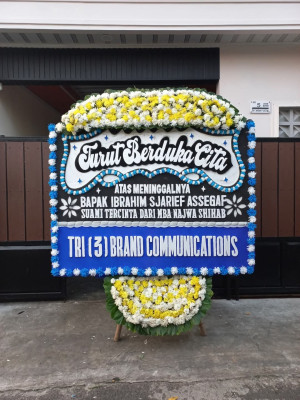 Papan Bunga Duka di Karangmojo